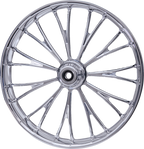 RC COMPONENTS Wheel - Dynasty - Front - Dual Disc/without ABS - Chrome - 21x3.5 - FLH — image 2