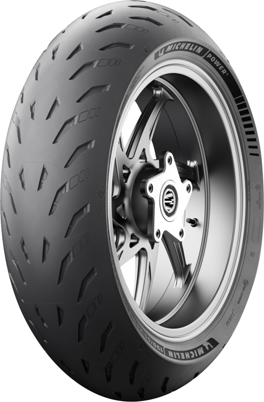MICHELIN Tire - Power 5 - Rear - 190/55ZR17 - (75W) 21837 — image 1