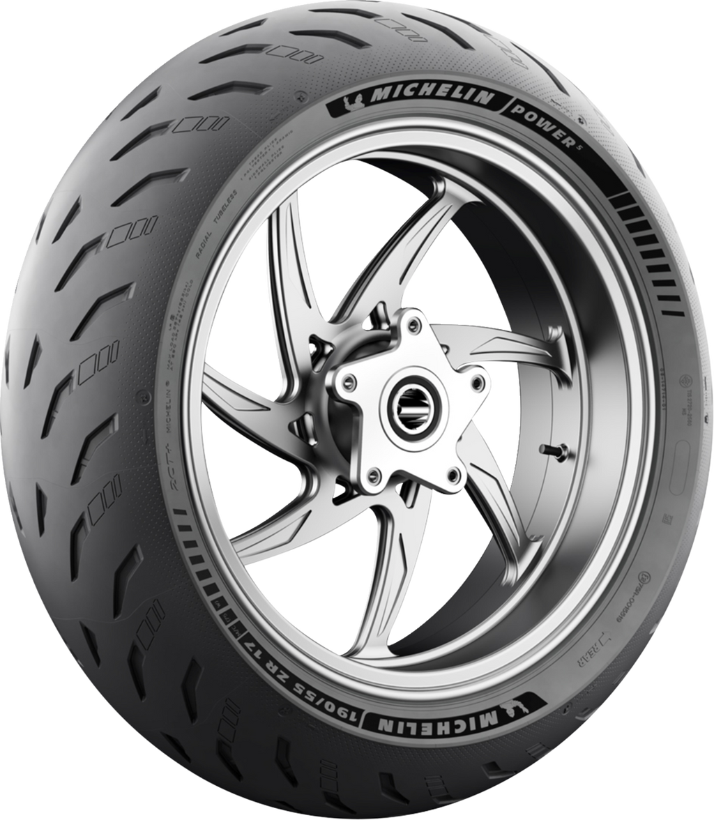 MICHELIN Tire - Power 5 - Rear - 190/55ZR17 - (75W) 21837 — image 2