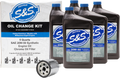 S&S CYCLE Oil Change Kit - Chrome Filter - M8 - 5 US quarts 218944 — image 1