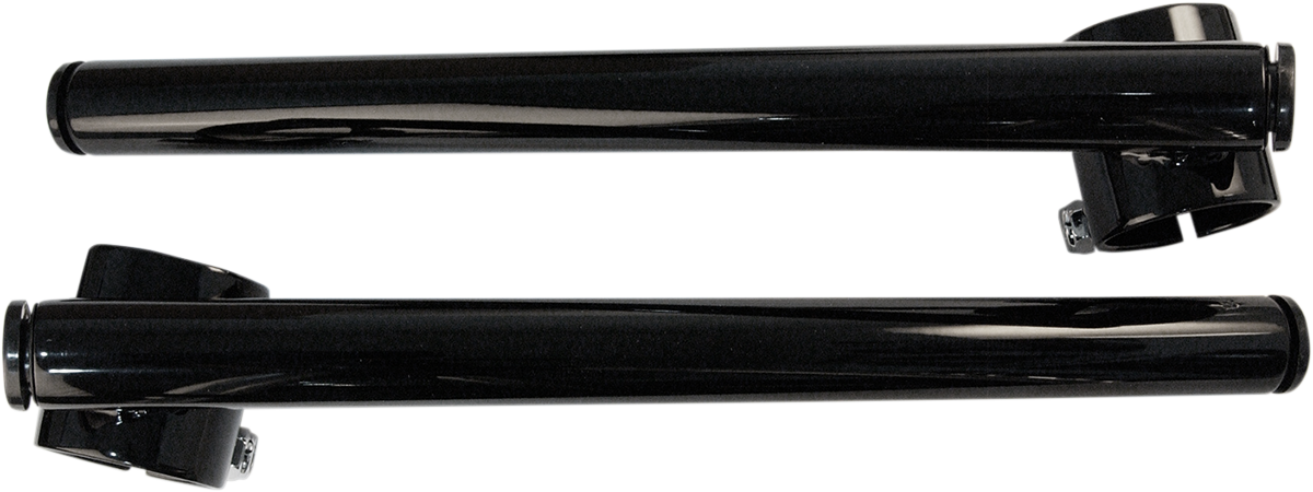 EMGO 1" Clip-On Handlebar - 41 mm - Dimpled - Black 23-93144 — image 1
