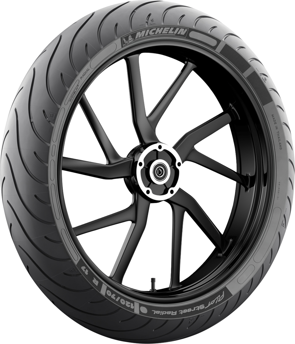 MICHELIN Tire - Pilot Street Radial - Front - 110/70R17 - 54H 23127 — image 2