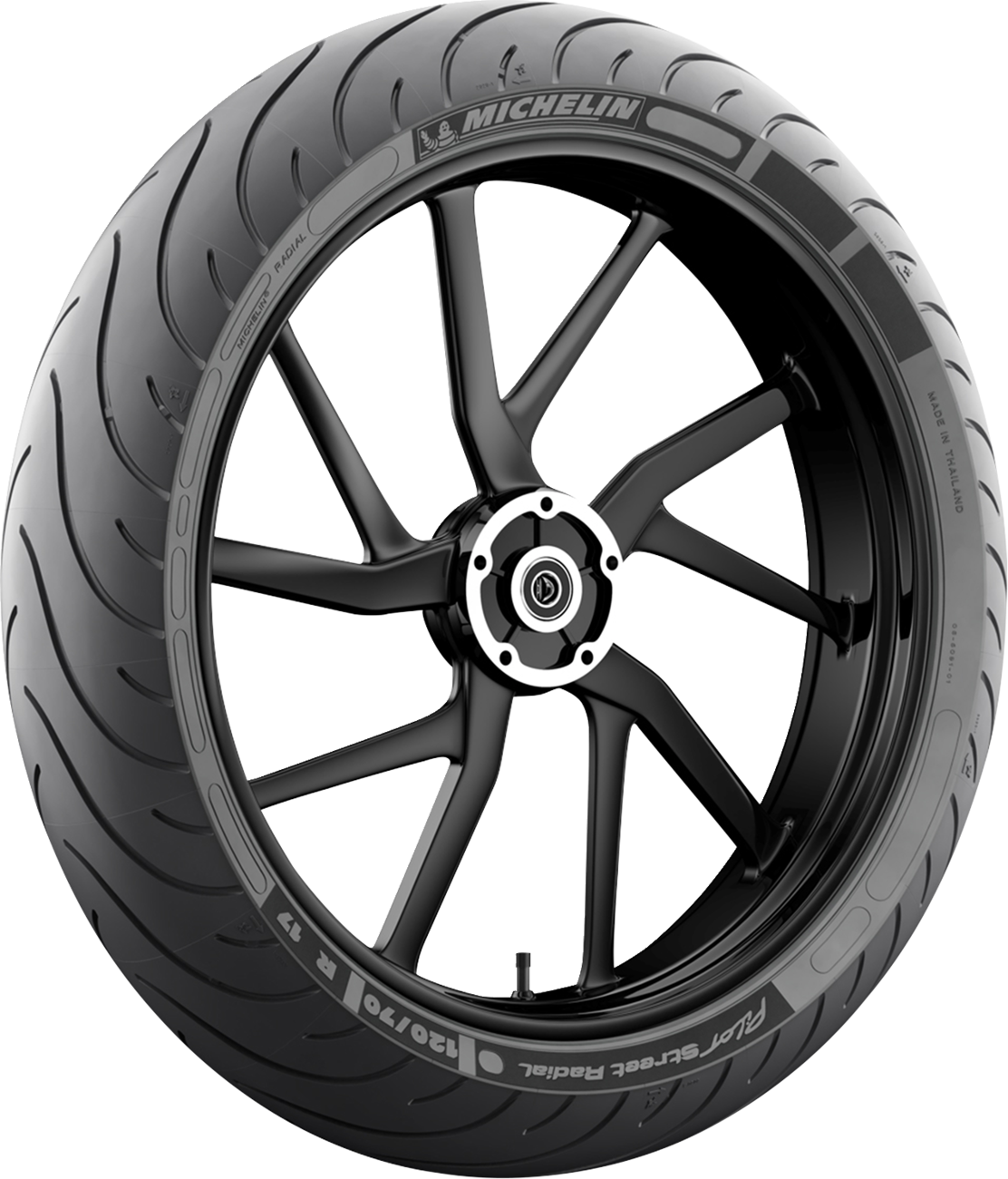 MICHELIN Tire - Pilot Street Radial - Front - 110/70R17 - 54H 23127 — image 2