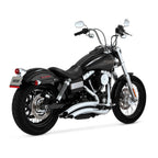 Vance & Hines Big Radius 2-2 - Dyna – Chrome – 26081 — manufacturer image 1