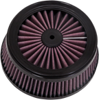VANCE & HINES Replacement VO2 Air Filter - Black 23723 — image 2