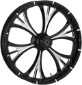 RC COMPONENTS Wheel - Majestic Eclipse - Front - Dual Disc/without ABS - Black Eclipse - 23x3.75 - '08-'23 FLT — image 1