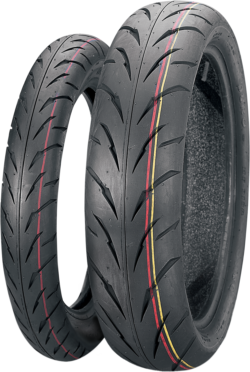 DURO Tire - HF918 - Front - 90/90-18 - 51H 25-91818-90 — image 1