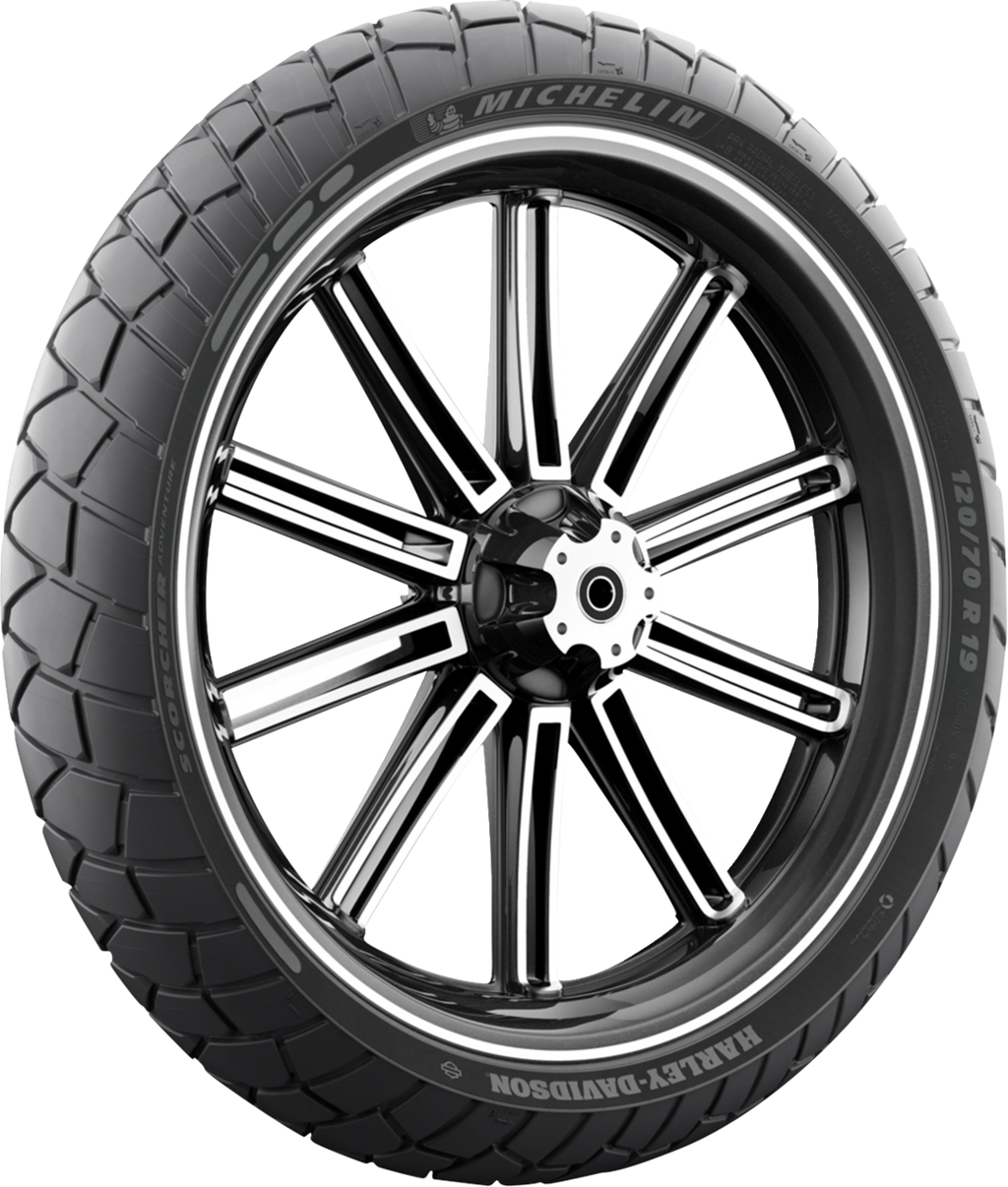 MICHELIN Tire - Scorcher Adventure - Front - 120/70R19 - 60V 25421 — image 2