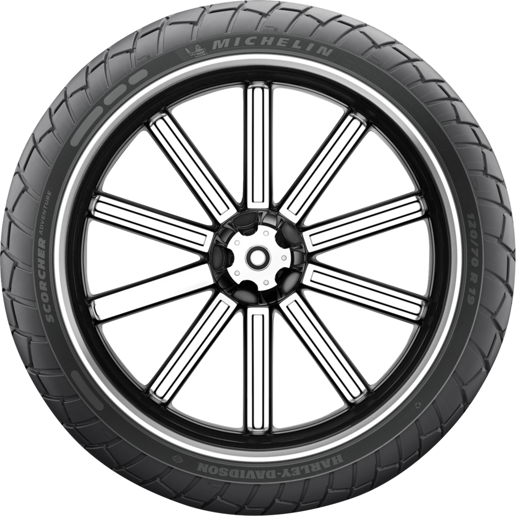 MICHELIN Tire - Scorcher Adventure - Front - 120/70R19 - 60V 25421 — image 3