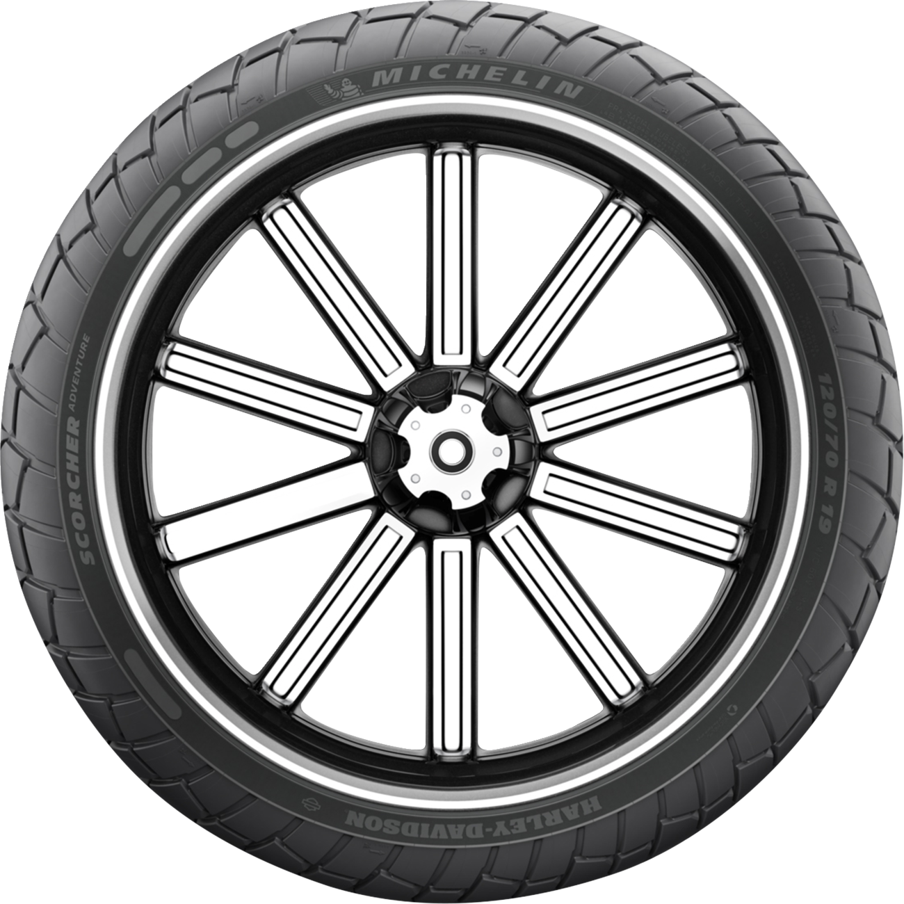 MICHELIN Tire - Scorcher Adventure - Front - 120/70R19 - 60V 25421 — image 3