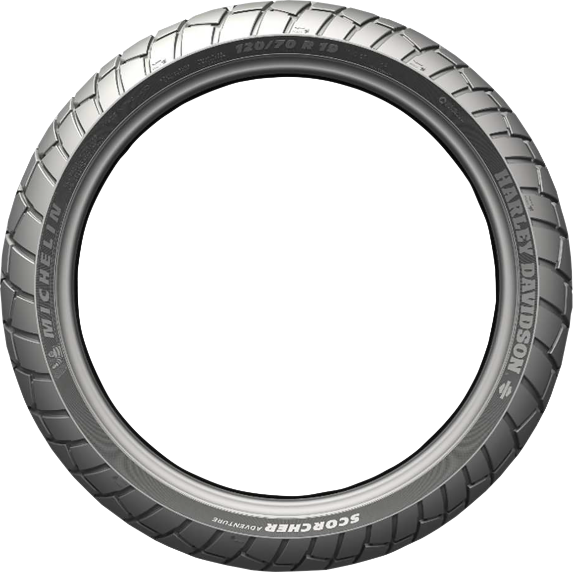 MICHELIN Tire - Scorcher Adventure - Front - 120/70R19 - 60V 25421 — image 7