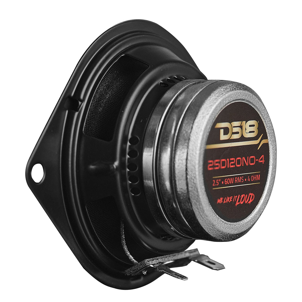 DS18 25D120NO-4 2.5" OEM Dashboard Loudspeaker with Neodymium Magnet | 60W RMS 4-Ohm — image 4