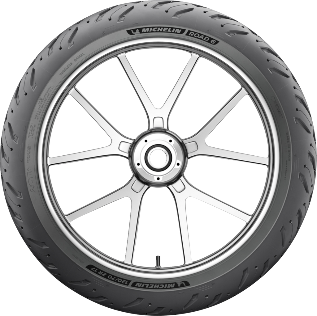 MICHELIN Road 6 Tire - Front - 120/70ZR18 - (59W) 26465 — image 6