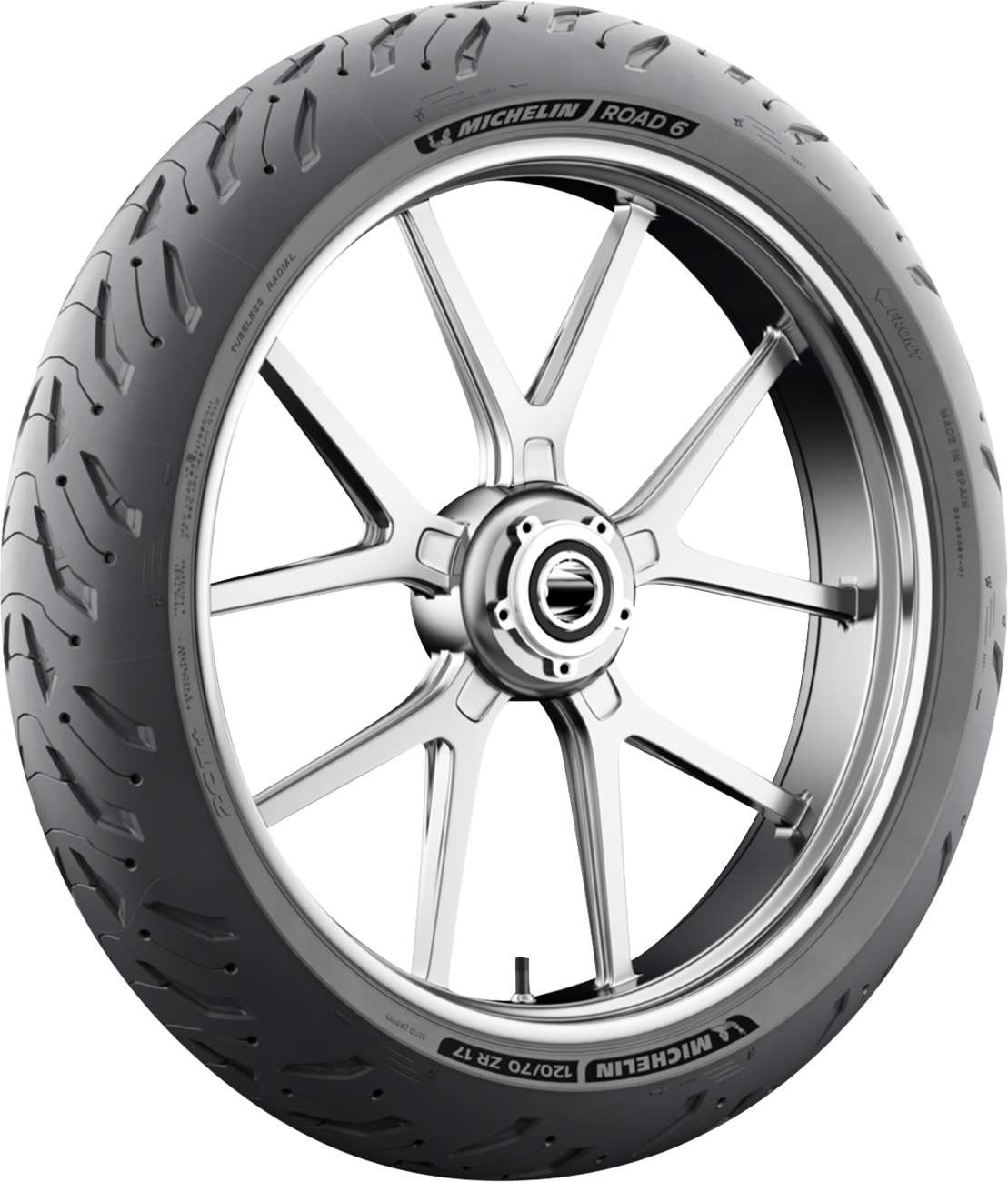 MICHELIN Road 6 Tire - Front - 120/70ZR18 - (59W) 26465 — image 7
