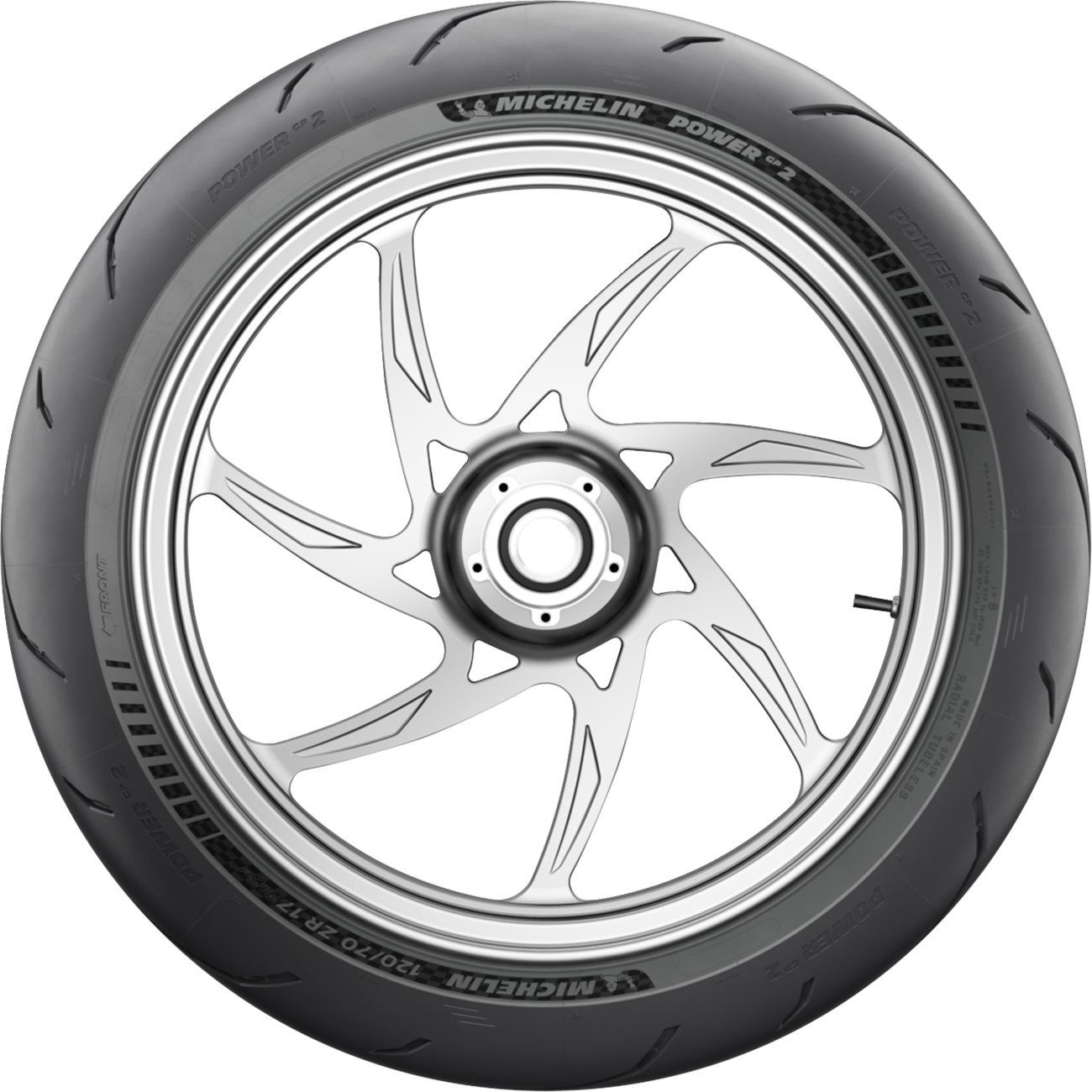 MICHELIN Tire - Power GP2 - Front - 120/70ZR17 - (58W) 27281 — image 3