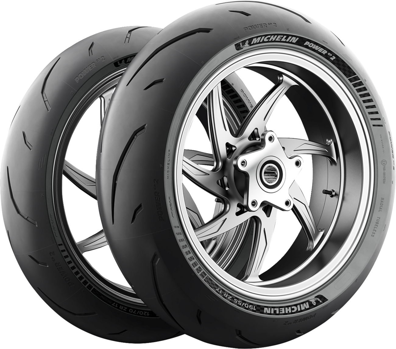 MICHELIN Tire - Power GP2 - Front - 120/70ZR17 - (58W) 27281 — image 5