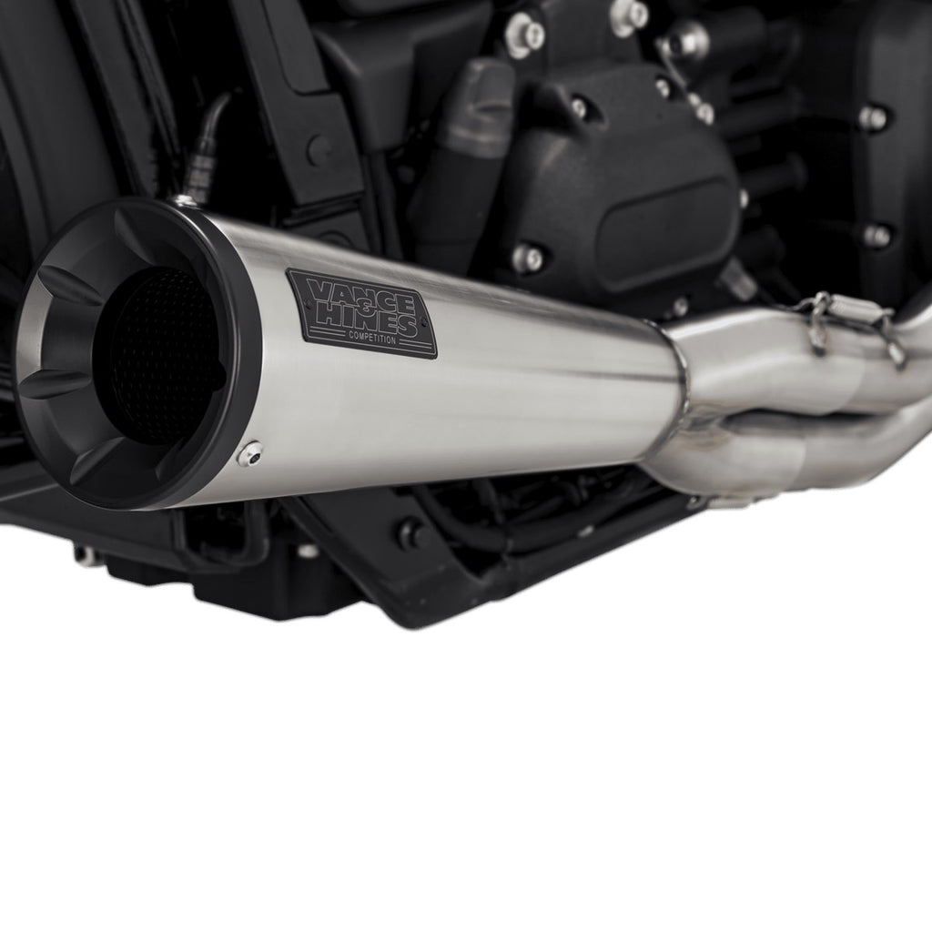 Vance & Hines Stainless 2-1 Upsweep - Sportster – Stainless Brushed – 27327 — manufacturer image 5
