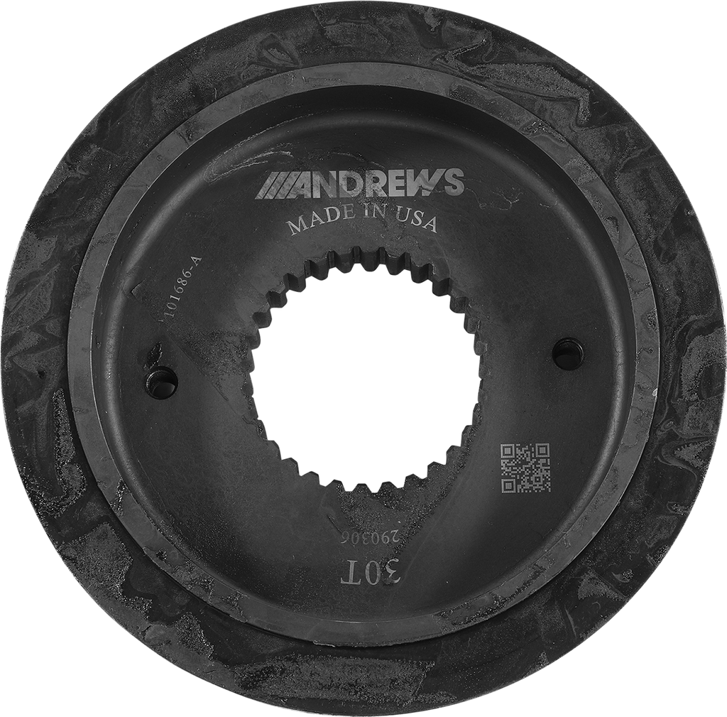 ANDREWS Transmission Belt Pulley - 30T - '06-'17 Harley-Davidson 290306 — image 1
