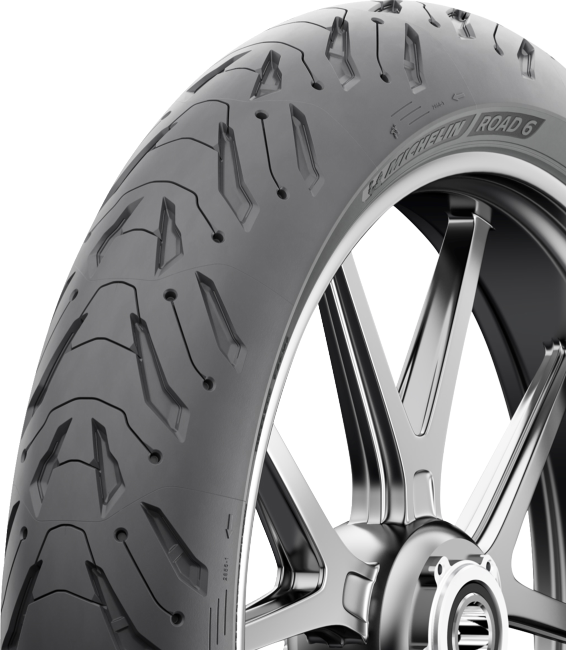 MICHELIN Tire - Road 6 - Front - 110/80ZR19 - (59W) 29710 — image 2