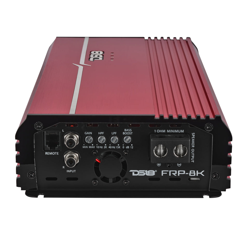 DS18 FRP-8K/RD Compact Monoblock Class-D Full-Range Amplifier | 8000W RMS - Red — image 3
