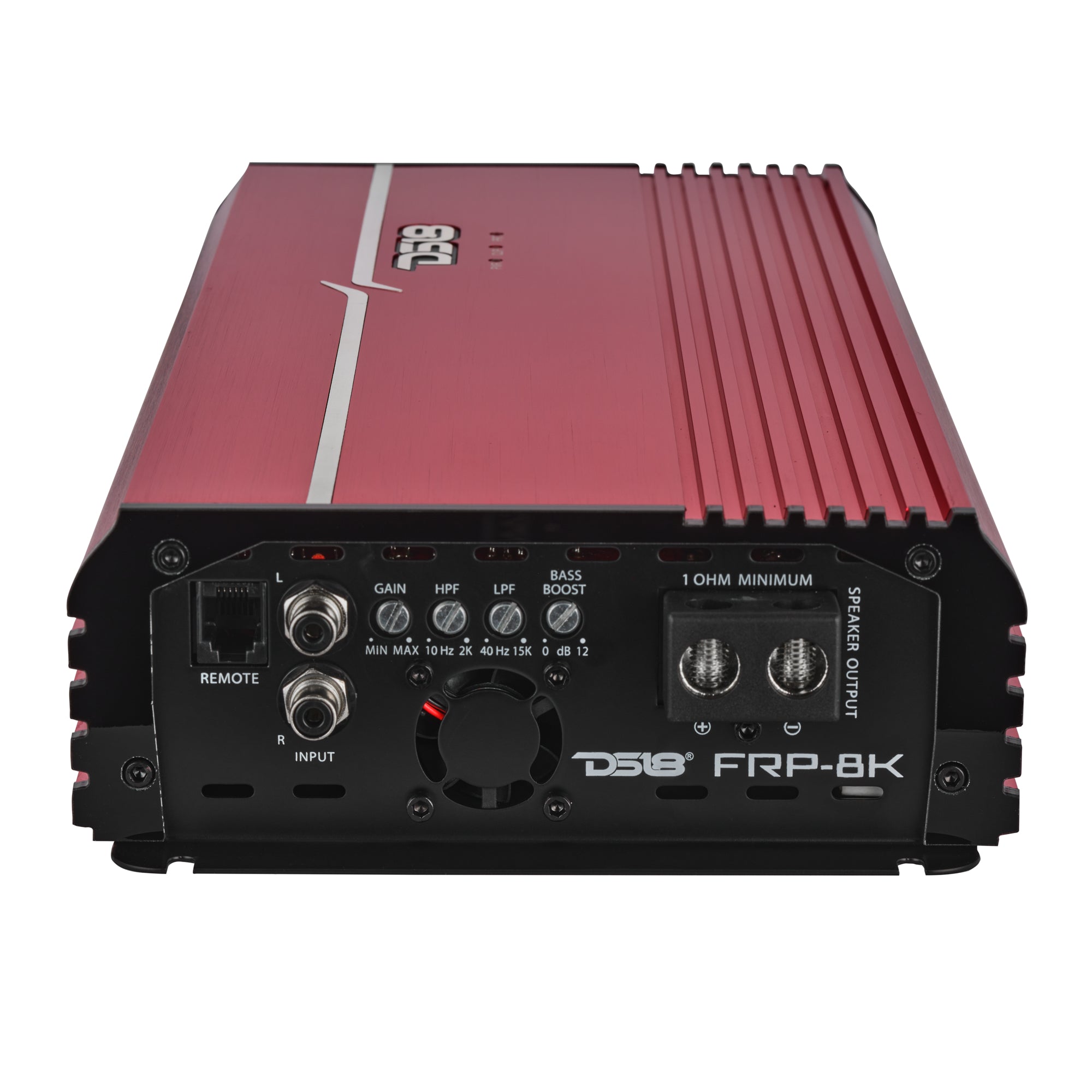 DS18 FRP-8K/RD Compact Monoblock Class-D Full-Range Amplifier | 8000W RMS - Red — image 3