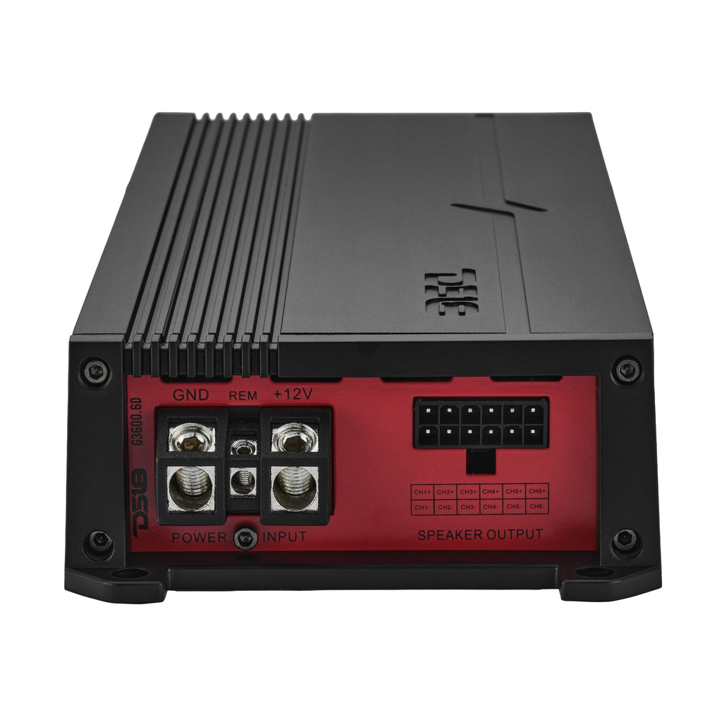 DS18 G3600.6D GEN-X 6-Channel Class D Full Range Amplifier | 6 x 200W @ 4-Ohm — image 3