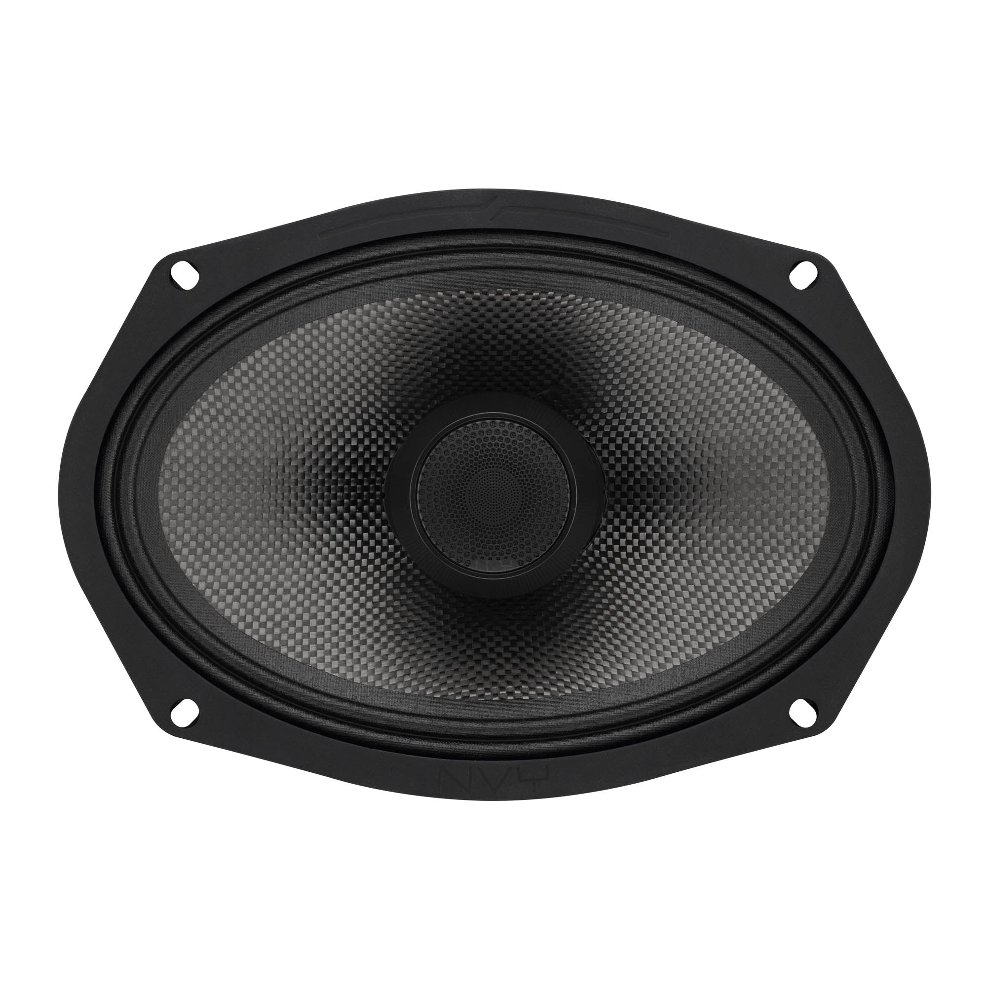 DS18 NVY-69CFZT-N4 6x9” 2-Way Coaxial Loudspeaker with Water-Resistant Carbon Fiber Cone, 1” Bullet Tweeter, Neodymium Magnet | 300W RMS 4-Ohm — image 2
