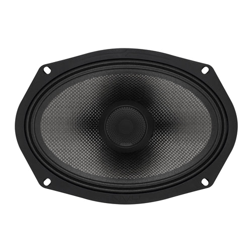 DS18 NVY-69CFZT-N4 6x9” 2-Way Coaxial Loudspeaker with Water-Resistant Carbon Fiber Cone, 1” Bullet Tweeter, Neodymium Magnet | 300W RMS 4-Ohm — image 2