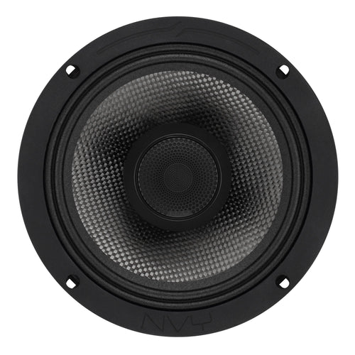 DS18 NVY-6CFZT-N4 6.5” 2-Way Coaxial Loudspeaker with Water-Resistant Carbon Fiber Cone, 1” Bullet Tweeter, Neodymium Magnet | 300W RMS 4-Ohm — image 2