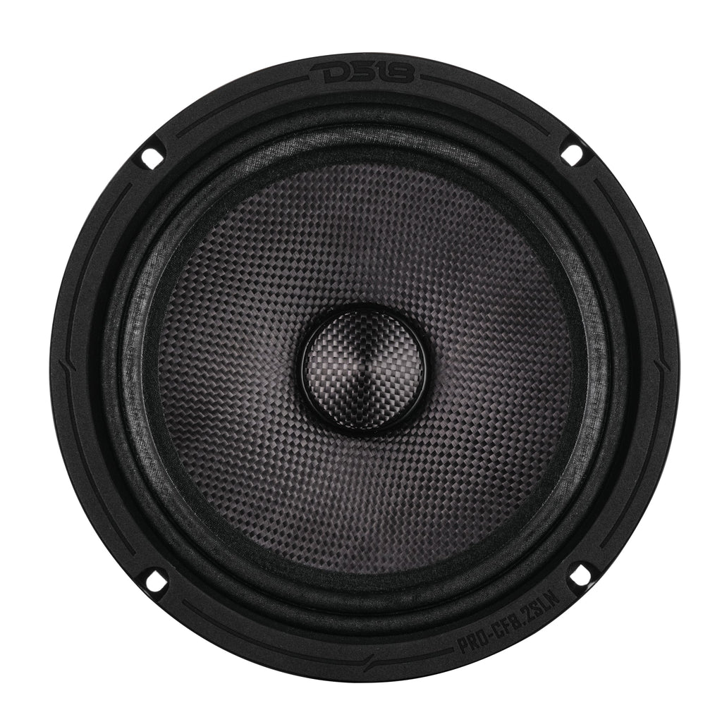 DS18 PRO-CF8.2SLN 8” Slim Motorcycle & Motorsports Loudspeaker With Neodymium Magnet and Water Resistant Carbon Fiber Cone | 200W RMS 2-Ohm — image 3