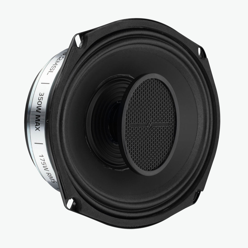 DS18 PRO-HY69.2MSL PRO 6x9” Hybrid Slim Loudspeaker with Water-Resistant Cone and Compression Driver Horn | 175W RMS 2-Ohm — image 3