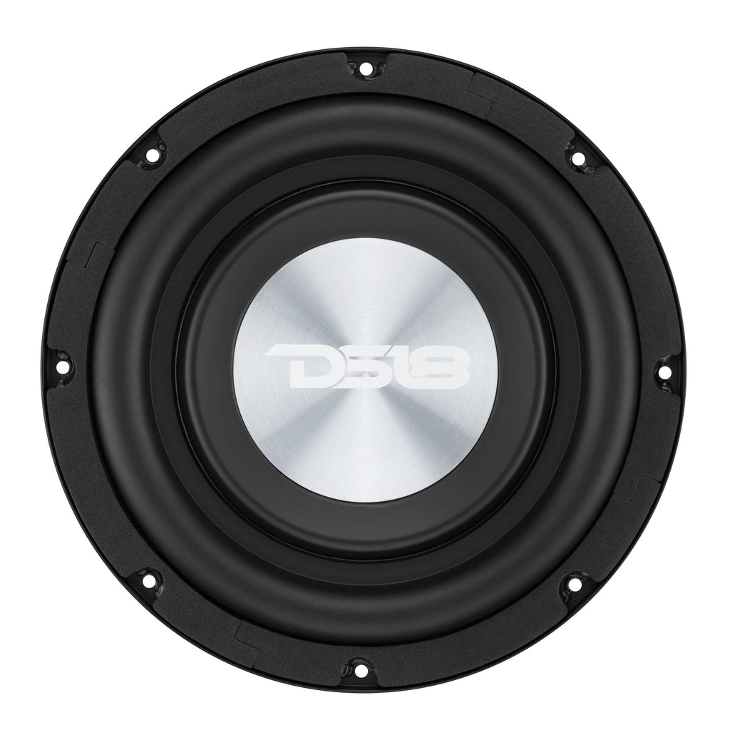 DS18 PSW8.4D PS Shallow-Mount Water-Resistant 8" Subwoofer | 400W RMS DVC 4-Ohm — image 2