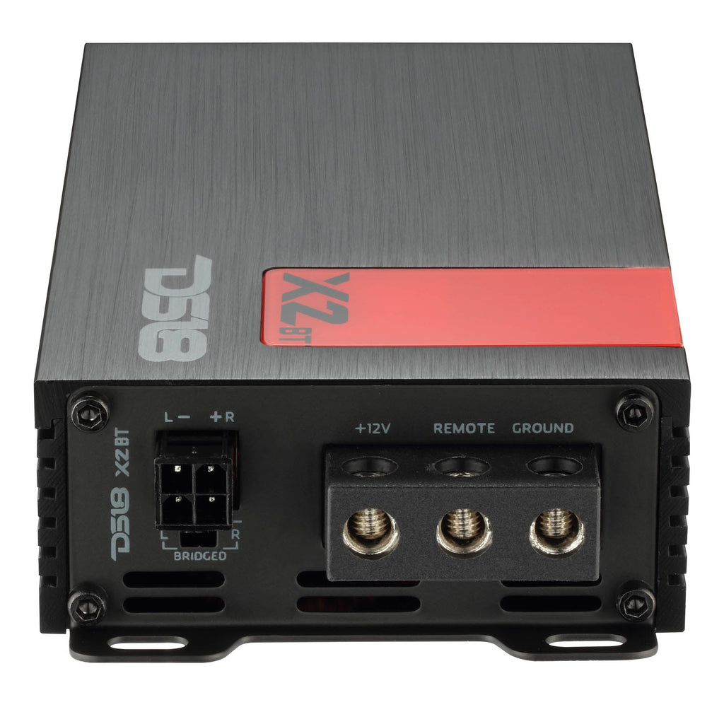DS18 X2BT X 2-Channel Ultra Compact Full-Range Amplifier with Bluetooth Connectivity - 2 x 140 Watts Rms — image 4