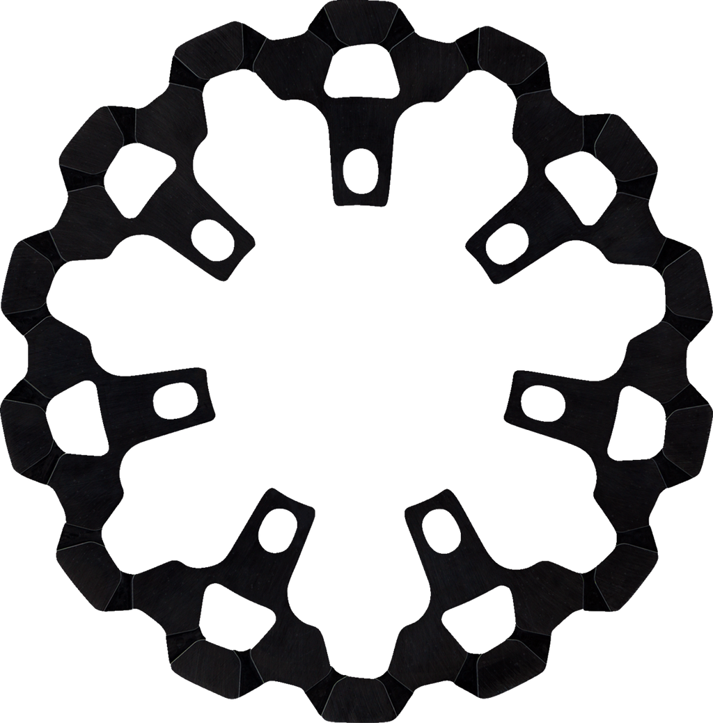 LYNDALL RACING BRAKES LLC Brake Rotor - Front - 11.8" - Black 3-621 — image 1