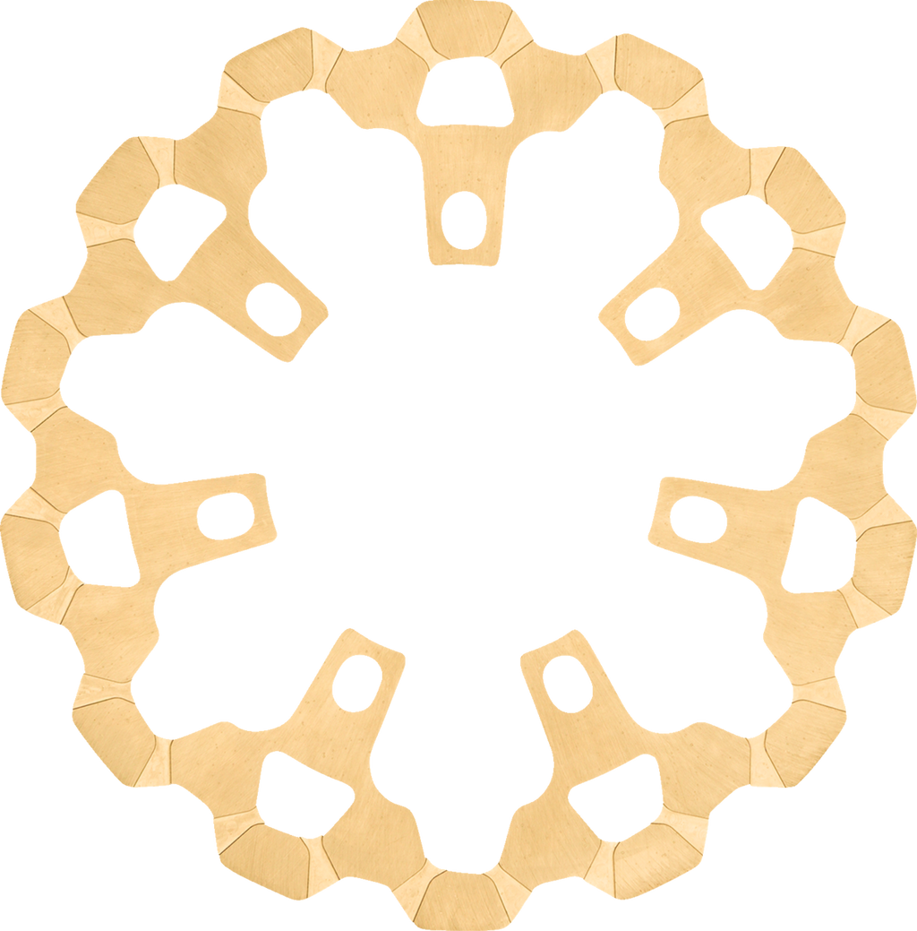 LYNDALL RACING BRAKES LLC Brake Rotor - Front - 11.8" - Gold 3-622 — image 1