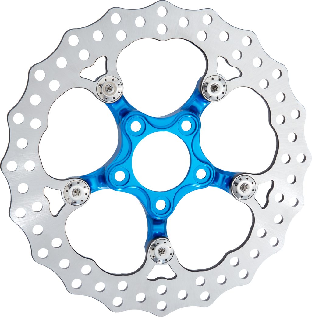 ARLEN NESS Spider Rotor - 12.6" - Blue - Front 300-109 — image 1