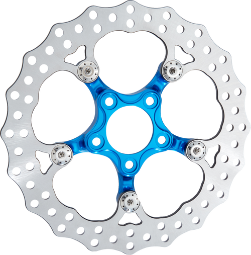 ARLEN NESS Spider Rotor - 12.6" - Blue - Front 300-109 — image 1