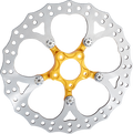 ARLEN NESS Spider Rotor - 12.6" - Gold - Front 300-110 — image 1