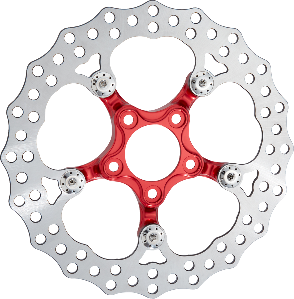 ARLEN NESS Spider Rotor - 12.6" - Red - Front 300-111 — image 1