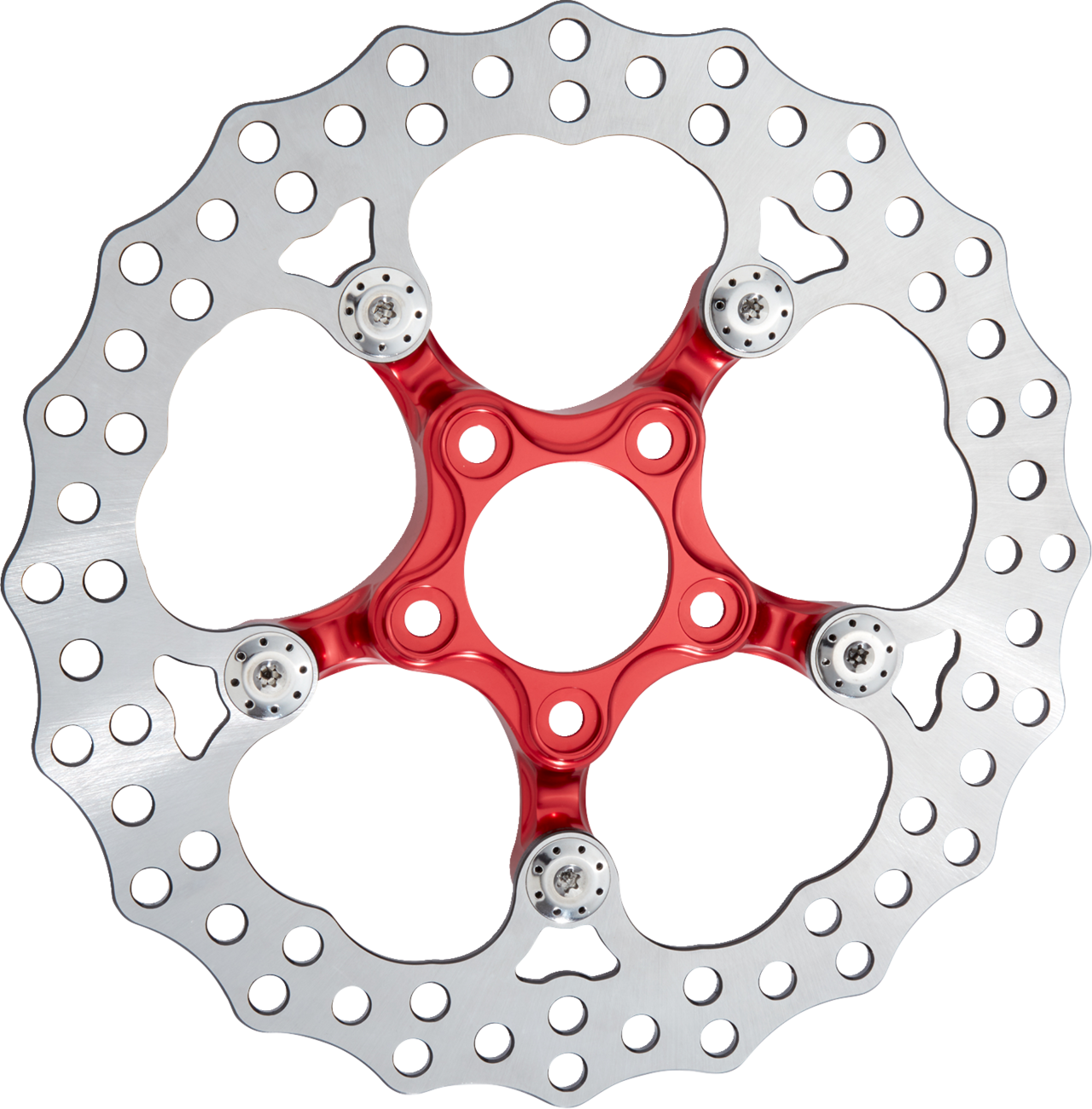 ARLEN NESS Spider Rotor - 12.6" - Red - Front 300-111 — image 1