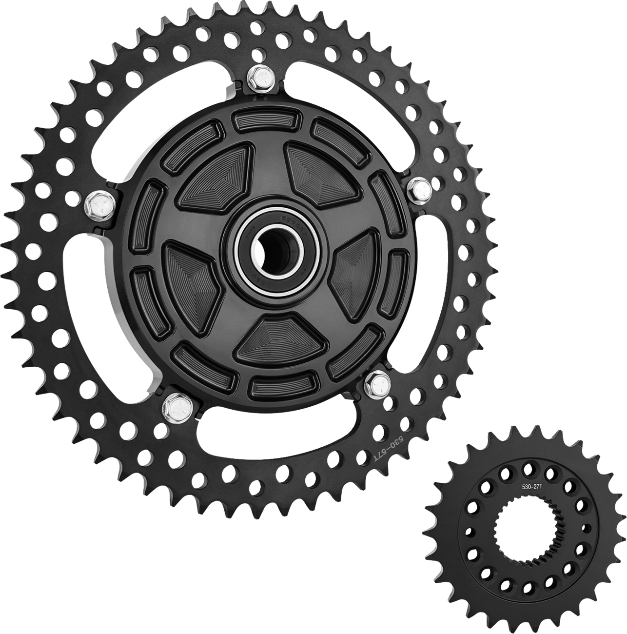 ARLEN NESS Chain Drive Kit - 27/57 Tooth - Black - FLT/FLH 300-203 — image 1