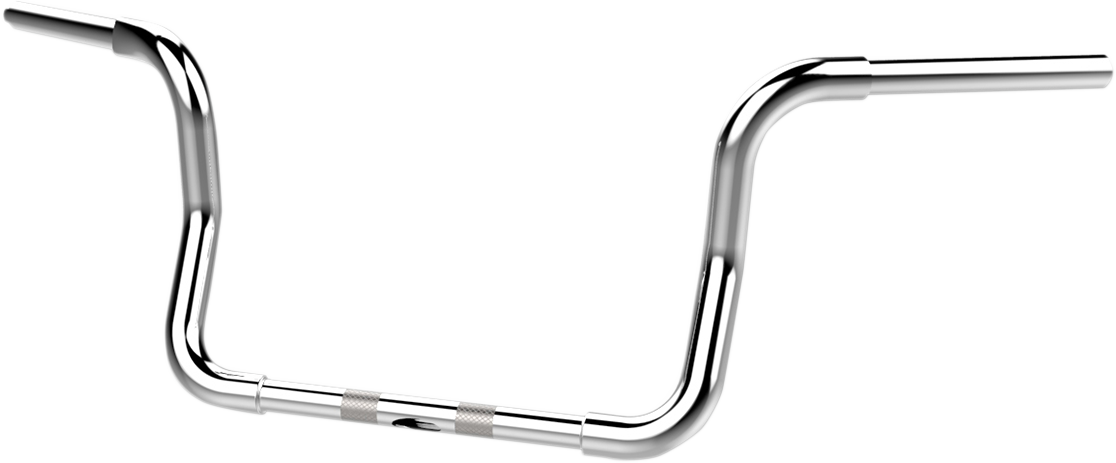 KHROME WERKS 1-1/4" Bobber Ape Hanger Handlebar - TBW - 10" - Chrome 300400 — image 1