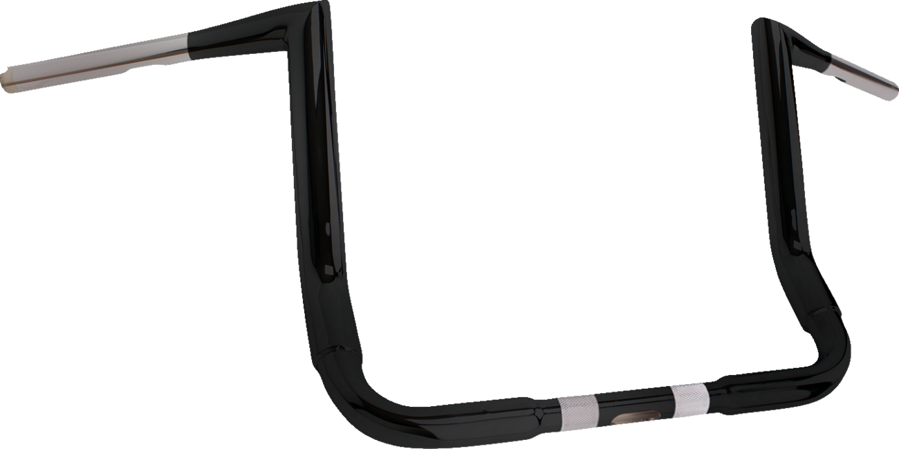 KHROME WERKS Buck-50 Handlebar - FLH - 12" - Black 300712 — image 1