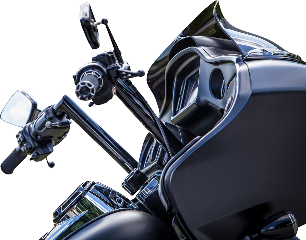 KHROME WERKS Buck-50 Handlebar - FLT - 12" - Black 300722 — image 2