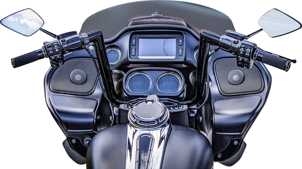 KHROME WERKS Buck-50 Handlebar - FLT - 12" - Black 300722 — image 3