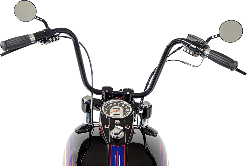 KHROME WERKS 1" Handlebar - Ape Hanger - 10" - ETC - Black 300819 — image 2
