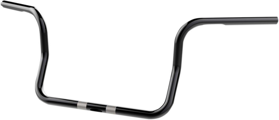 KHROME WERKS 1" Handlebar - Ape Hanger - 10" - Black 300850 — image 1