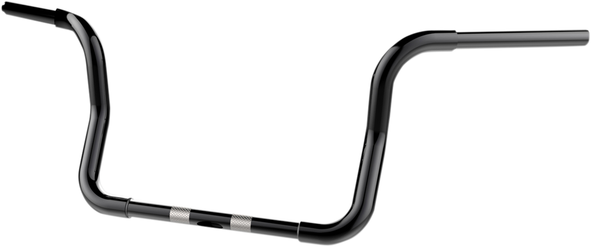 KHROME WERKS 1-1/4" Bobber Ape Hanger Handlebar - TBW - 10" - Black 300870 — image 1