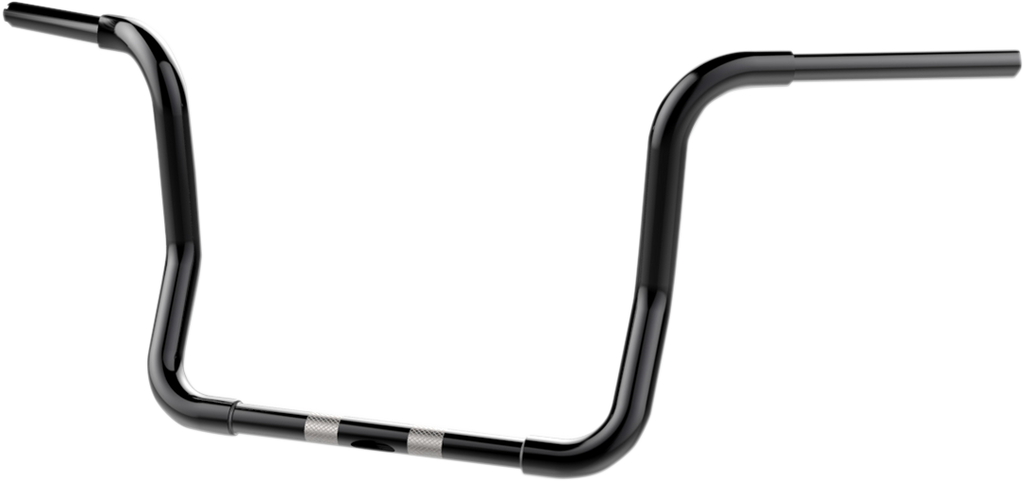 KHROME WERKS 1-1/4" Bobber Ape Hanger Handlebar - TBW - 12" - Black 300871 — image 1