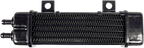 JAGG OIL COOLERS Universal Oil Cooler - 6-Row - Gloss Black — image 1